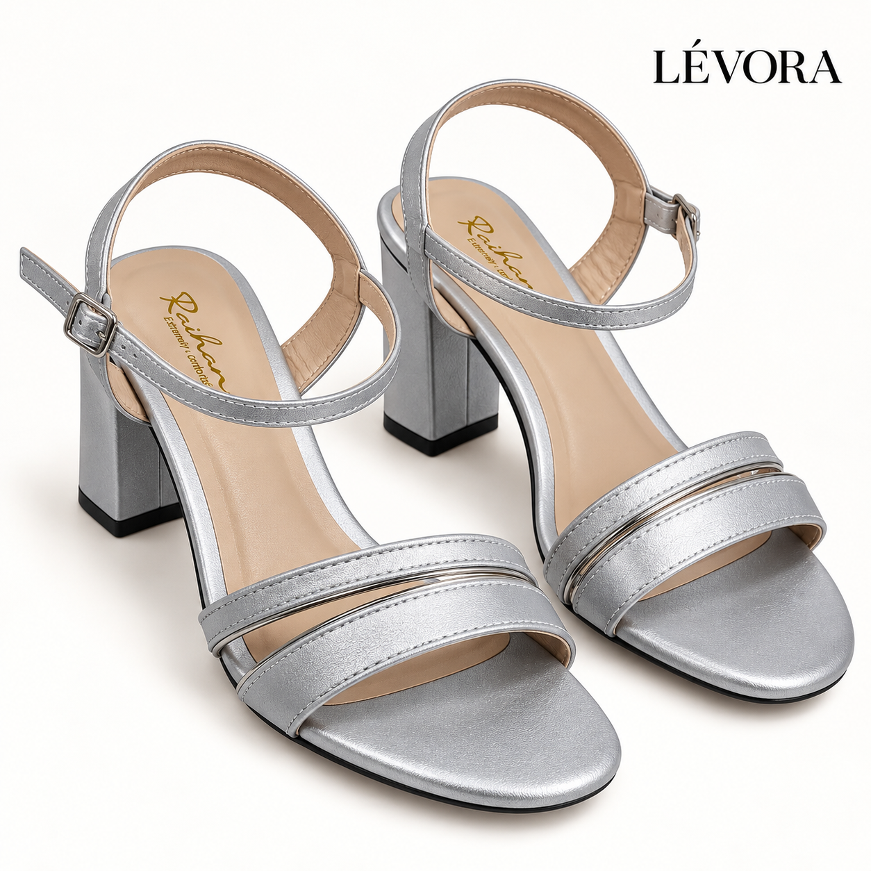Women's Strappy Block Heel Sandals